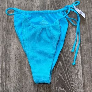 LA Hearts Blue Bikini Bottoms